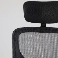 Кресло AksHome MILAN (Милан) CHROME ткань/сетка черный купить в Минске