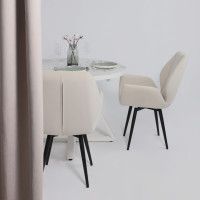 Стул NORRIS (Норрис) 360 бежевый Brendy 02/черный купить в Минске Стул NORRIS (Норрис) 360 бежевый Brendy 02/черный купить в Минске