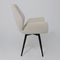 Стул NORRIS (Норрис) 360 бежевый Brendy 02/черный купить в Минске Стул NORRIS (Норрис) 360 бежевый Brendy 02/черный купить в Минске