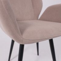 Стул NORRIS (Норрис) 360 латте Brendy 04/черный купить в Минске