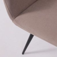 Стул NORRIS (Норрис) 360 латте Brendy 04/черный купить в Минске