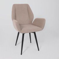 Стул NORRIS (Норрис) 360 латте Brendy 04/черный купить в Минске