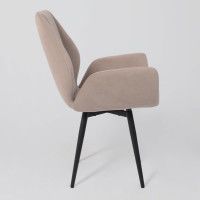 Стул NORRIS (Норрис) 360 латте Brendy 04/черный купить в Минске