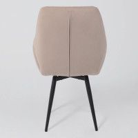 Стул NORRIS (Норрис) 360 латте Brendy 04/черный купить в Минске