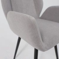 Стул NORRIS (Норрис) 360 серый Brendy 22/черный купить в Минске