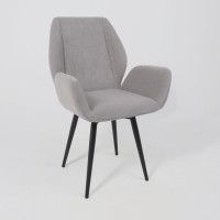 Стул NORRIS (Норрис) 360 серый Brendy 22/черный купить в Минске