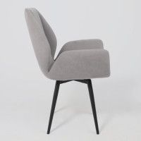 Стул NORRIS (Норрис) 360 серый Brendy 22/черный купить в Минске