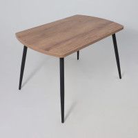 Стол OLIS (Олис) R Т32 раздвижной 116(155,5)х77 дуб табачный/черный Стол OLIS (Олис) R Т32 раздвижной 116(155,5)х77 дуб табачный/черный