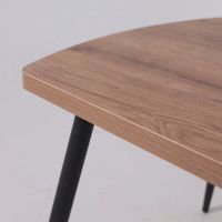 Стол OLIS (Олис) R Т32 раздвижной 116(155,5)х77 дуб табачный/черный Стол OLIS (Олис) R Т32 раздвижной 116(155,5)х77 дуб табачный/черный