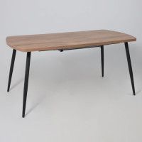 Стол OLIS (Олис) R Т32 раздвижной 116(155,5)х77 дуб табачный/черный Стол OLIS (Олис) R Т32 раздвижной 116(155,5)х77 дуб табачный/черный