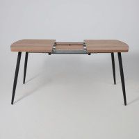 Стол OLIS (Олис) R Т32 раздвижной 116(155,5)х77 дуб табачный/черный Стол OLIS (Олис) R Т32 раздвижной 116(155,5)х77 дуб табачный/черный