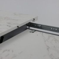 Стол OLIS (Олис) R Т32 раздвижной 116(155,5)х77 сабия/черный Стол OLIS (Олис) R Т32 раздвижной 116(155,5)х77 сабия/черный