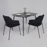 Стол OLIS (Олис) R 116 раздвижной 116(155,5)х77 малави/серый