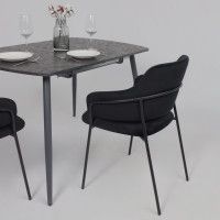 Стол OLIS (Олис) R 116 раздвижной 116(155,5)х77 малави/серый