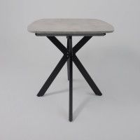 Стол PHILIP (Филип) 116 раздвижной 116(155,5)х77 Цемент/Черный Стол PHILIP (Филип) 116 раздвижной 116(155,5)х77 Цемент/Черный