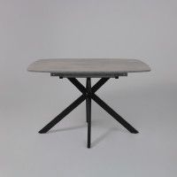 Стол PHILIP (Филип) 116 раздвижной 116(155,5)х77 Цемент/Черный Стол PHILIP (Филип) 116 раздвижной 116(155,5)х77 Цемент/Черный