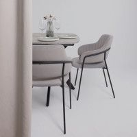 Стол PHILIP (Филип) 116 раздвижной 116(155,5)х77 Цемент/Черный Стол PHILIP (Филип) 116 раздвижной 116(155,5)х77 Цемент/Черный