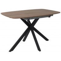 Стол PHILIP (Филип) 116 раздвижной 116(155,5)х77 Дуб Табачный/Черный Стол PHILIP (Филип) 116 раздвижной 116(155,5)х77 Дуб Табачный/Черный