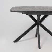 Стол PHILIP (Филип) T32 116 раздвижной 116(155,5)х77 малави/черный