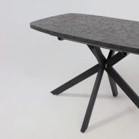 Стол PHILIP (Филип) T32 116 раздвижной 116(155,5)х77 малави/черный