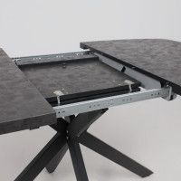 Стол PHILIP (Филип) T32 116 раздвижной 116(155,5)х77 малави/черный