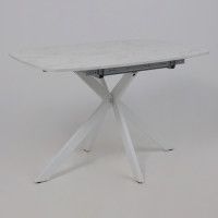 Стол PHILIP (Филип) 116 раздвижной 116(155,5)х77 Сабия/Белый