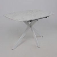 Стол PHILIP (Филип) 116 раздвижной 116(155,5)х77 Сабия/Белый