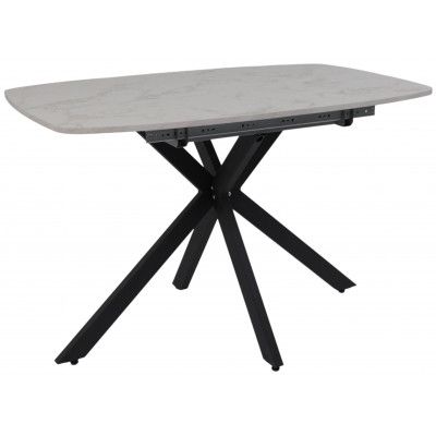 Стол PHILIP (Филип) 116 раздвижной 116(155,5)х77 Сабия/Черный