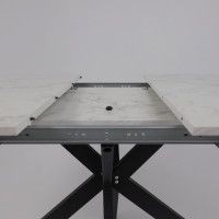 Стол PHILIP (Филип) 116 раздвижной 116(155,5)х77 Сабия/Черный Стол PHILIP (Филип) 116 раздвижной 116(155,5)х77 Сабия/Черный