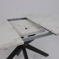 Стол PHILIP (Филип) 116 раздвижной 116(155,5)х77 Сабия/Черный Стол PHILIP (Филип) 116 раздвижной 116(155,5)х77 Сабия/Черный