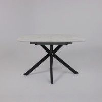 Стол PHILIP (Филип) 116 раздвижной 116(155,5)х77 Сабия/Черный Стол PHILIP (Филип) 116 раздвижной 116(155,5)х77 Сабия/Черный