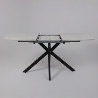 Стол PHILIP (Филип) 116 раздвижной 116(155,5)х77 Сабия/Черный Стол PHILIP (Филип) 116 раздвижной 116(155,5)х77 Сабия/Черный