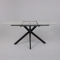 Стол PHILIP (Филип) 116 раздвижной 116(155,5)х77 Сабия/Черный Стол PHILIP (Филип) 116 раздвижной 116(155,5)х77 Сабия/Черный