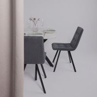 Стол PHILIP (Филип) 116 раздвижной 116(155,5)х77 Сабия/Черный Стол PHILIP (Филип) 116 раздвижной 116(155,5)х77 Сабия/Черный