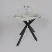 Стол PHILIP (Филип) 116 раздвижной 116(155,5)х77 Сабия/Черный Стол PHILIP (Филип) 116 раздвижной 116(155,5)х77 Сабия/Черный