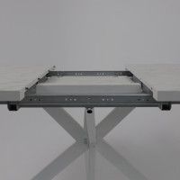 Стол PHILIP (Филип) T32 раздвижной 116(155,5)х77 Сабия/Белый