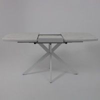 Стол PHILIP (Филип) T32 раздвижной 116(155,5)х77 Сабия/Белый