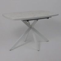 Стол PHILIP (Филип) T32 раздвижной 116(155,5)х77 Сабия/Белый