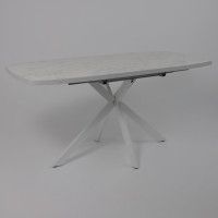 Стол PHILIP (Филип) T32 раздвижной 116(155,5)х77 Сабия/Белый