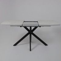 Стол PHILIP (Филип) T32 раздвижной 116(155,5)х77 Сабия/Черный Стол PHILIP (Филип) T32 раздвижной 116(155,5)х77 Сабия/Черный