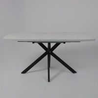 Стол PHILIP (Филип) T32 раздвижной 116(155,5)х77 Сабия/Черный Стол PHILIP (Филип) T32 раздвижной 116(155,5)х77 Сабия/Черный