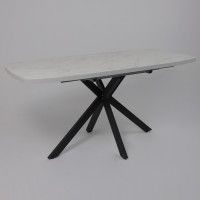 Стол PHILIP (Филип) T32 раздвижной 116(155,5)х77 Сабия/Черный Стол PHILIP (Филип) T32 раздвижной 116(155,5)х77 Сабия/Черный