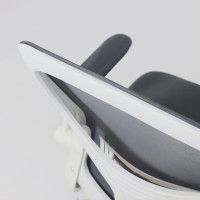 Кресло Akshome PLAN (План) серый+белый купить в Минске Кресло Akshome PLAN (План) серый+белый купить в Минске