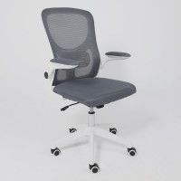 Кресло Akshome PLAN (План) серый+белый купить в Минске Кресло Akshome PLAN (План) серый+белый купить в Минске