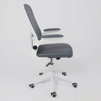 Кресло Akshome PLAN (План) серый+белый купить в Минске Кресло Akshome PLAN (План) серый+белый купить в Минске