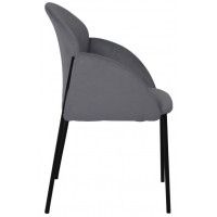Стул REMI Графитовый VELUTTO 19/черный купить в Минске