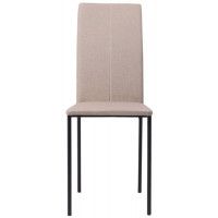 Стул СЛИМ, ткань Кремовый Tesla Cream/черный купить в Минске