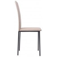 Стул СЛИМ, ткань Кремовый Tesla Cream/черный купить в Минске