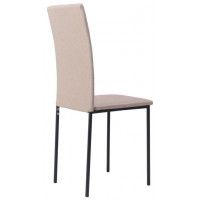 Стул СЛИМ, ткань Кремовый Tesla Cream/черный купить в Минске