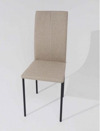 Стул СЛИМ, ткань Кремовый Tesla Cream/черный купить в Минске
